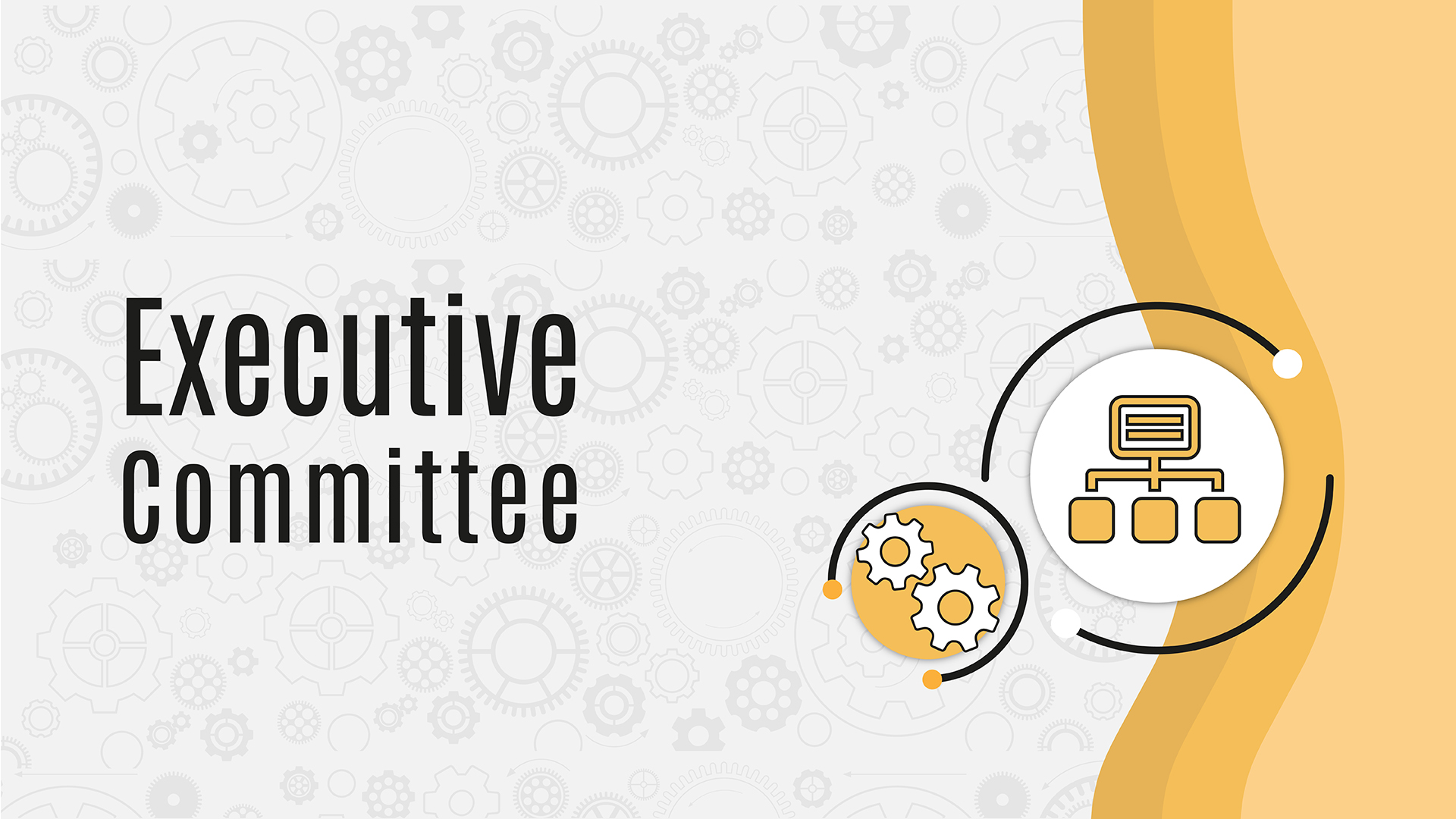 Executive committee banner