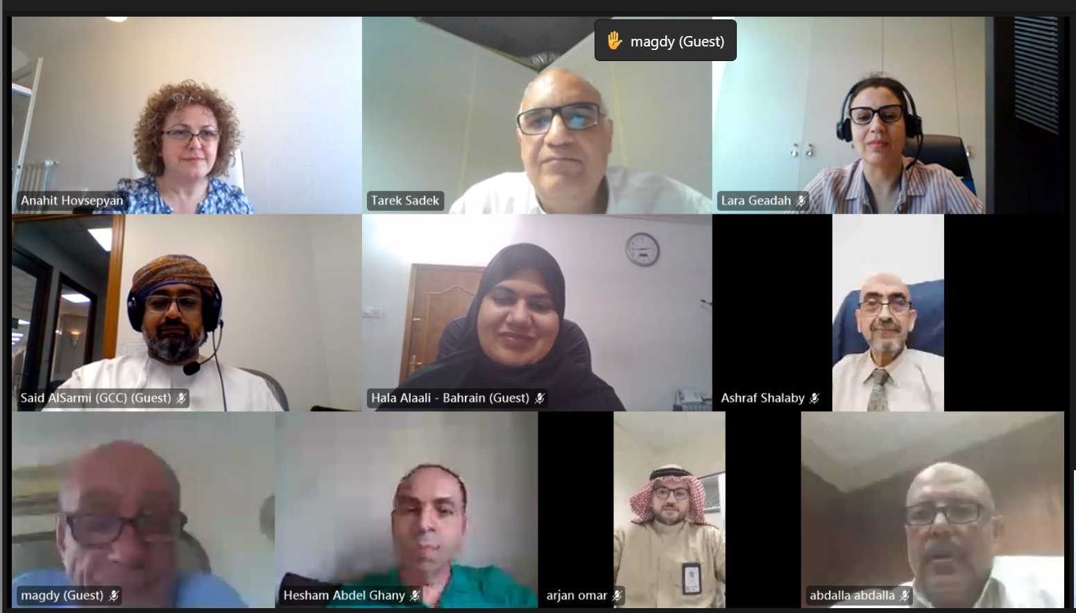 Webinar Arab COF