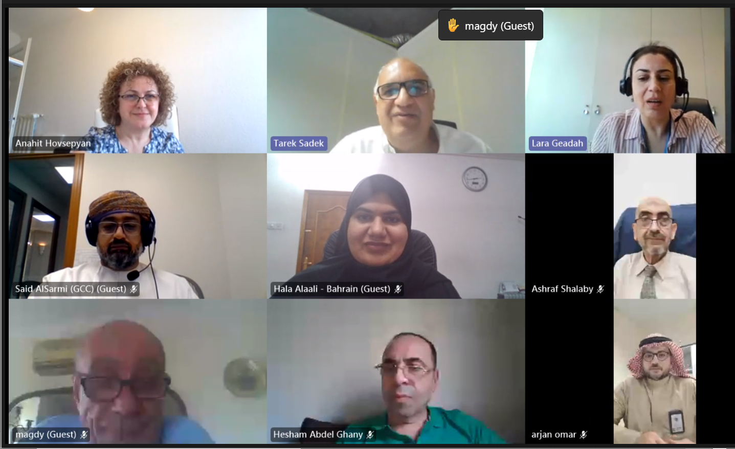 Webinar Arab COF