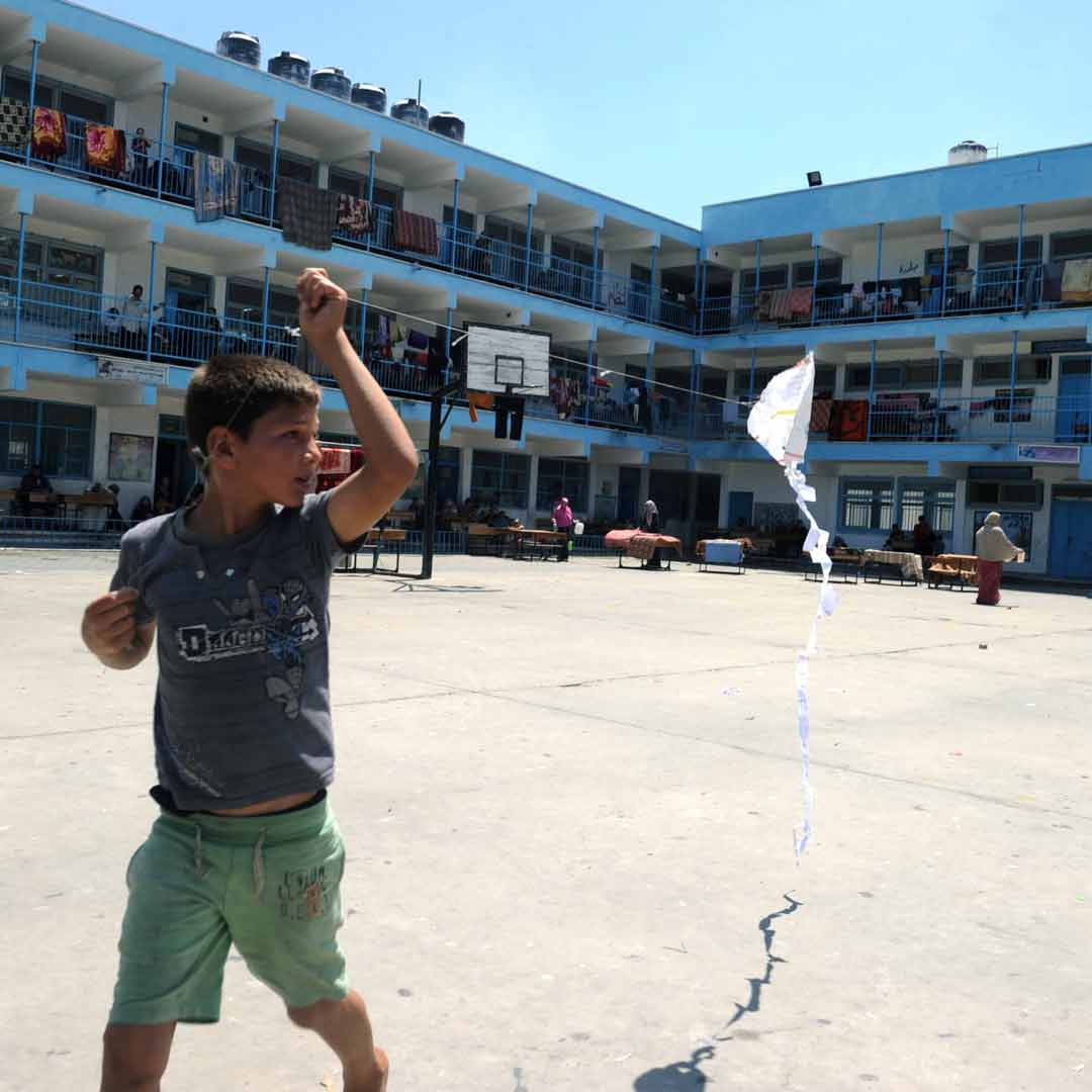 Boy in Palestine. Photo: UNRWA