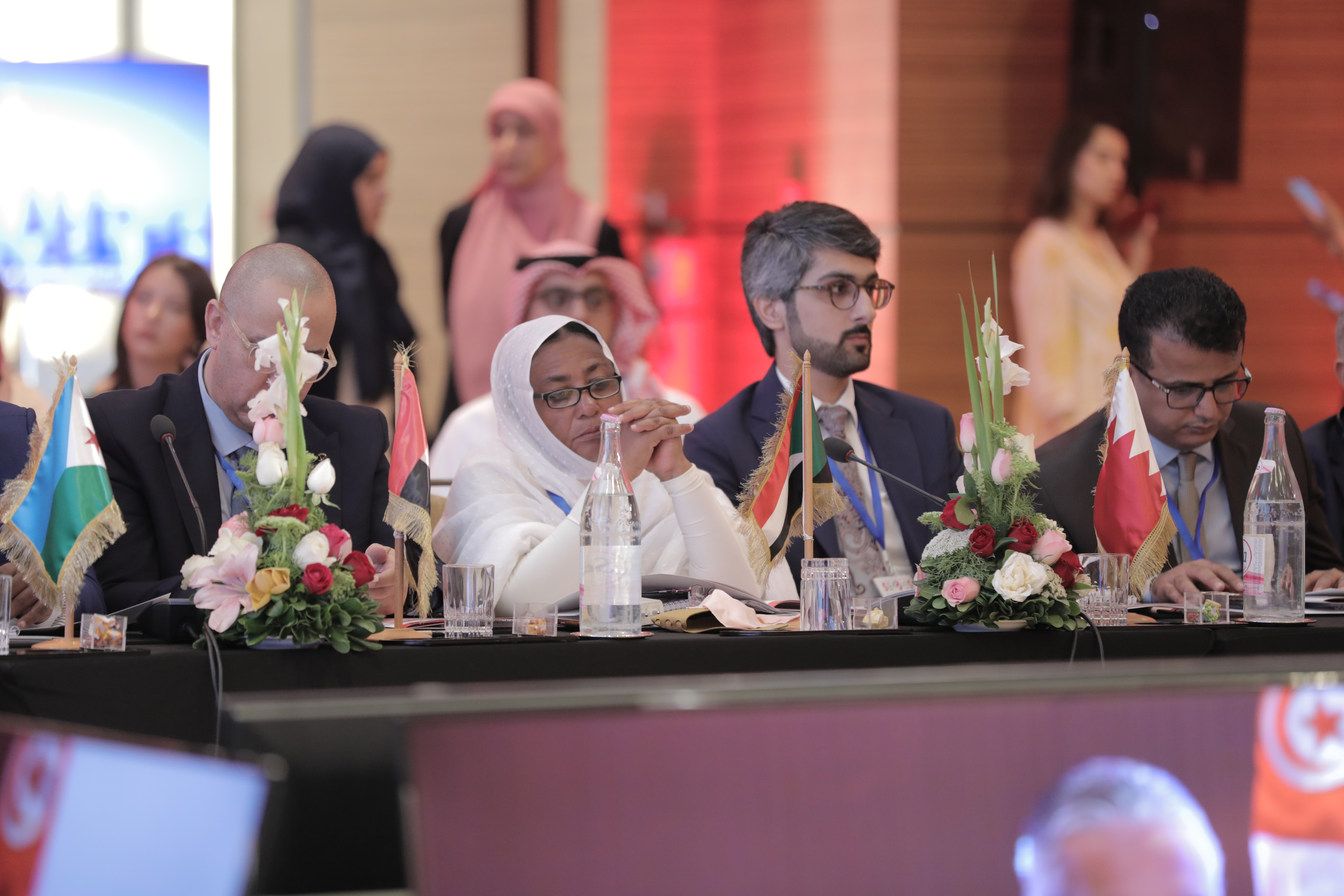 Photo from the opening of the Arab Competition Forum