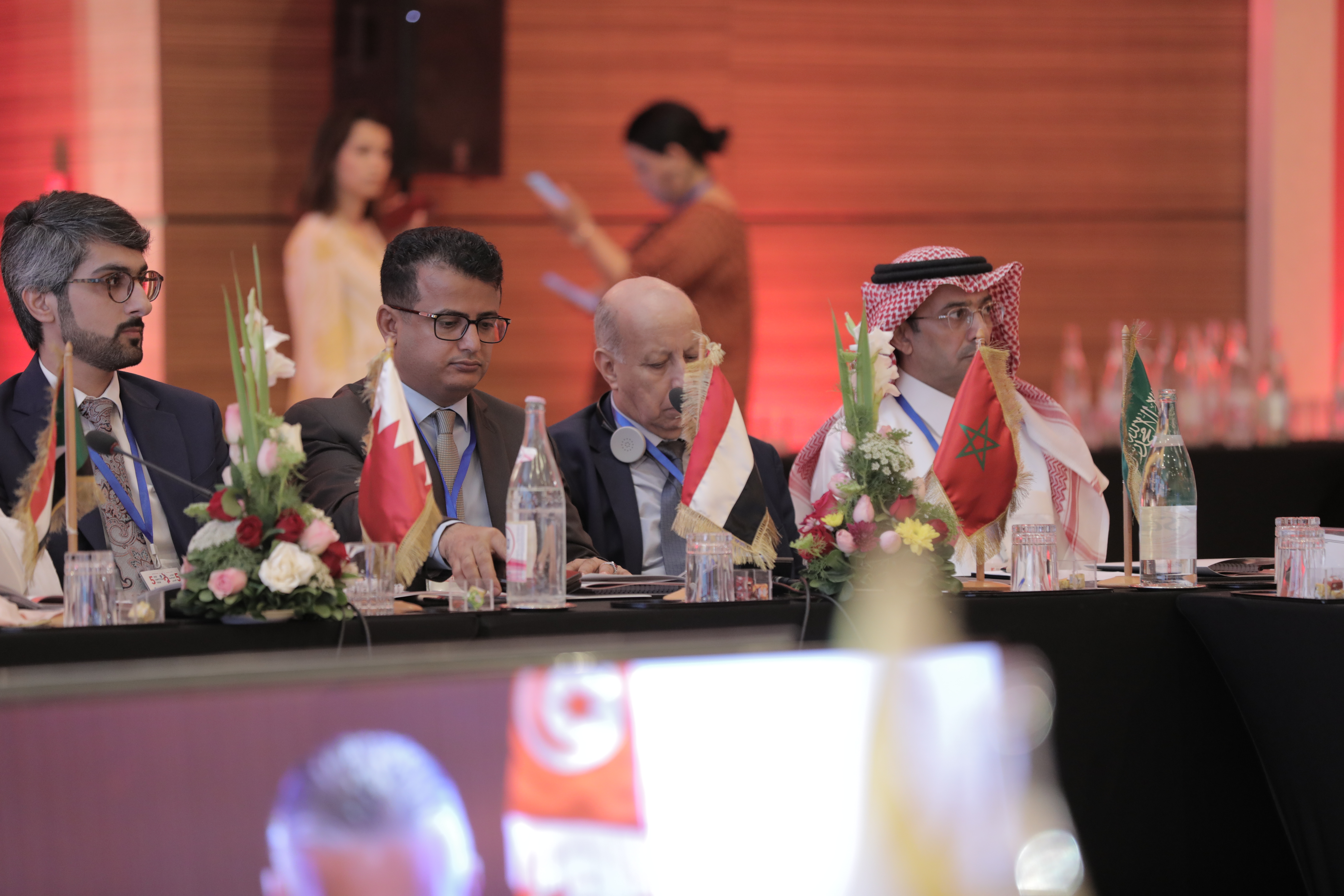 Photo from the opening of the Arab Competition Forum