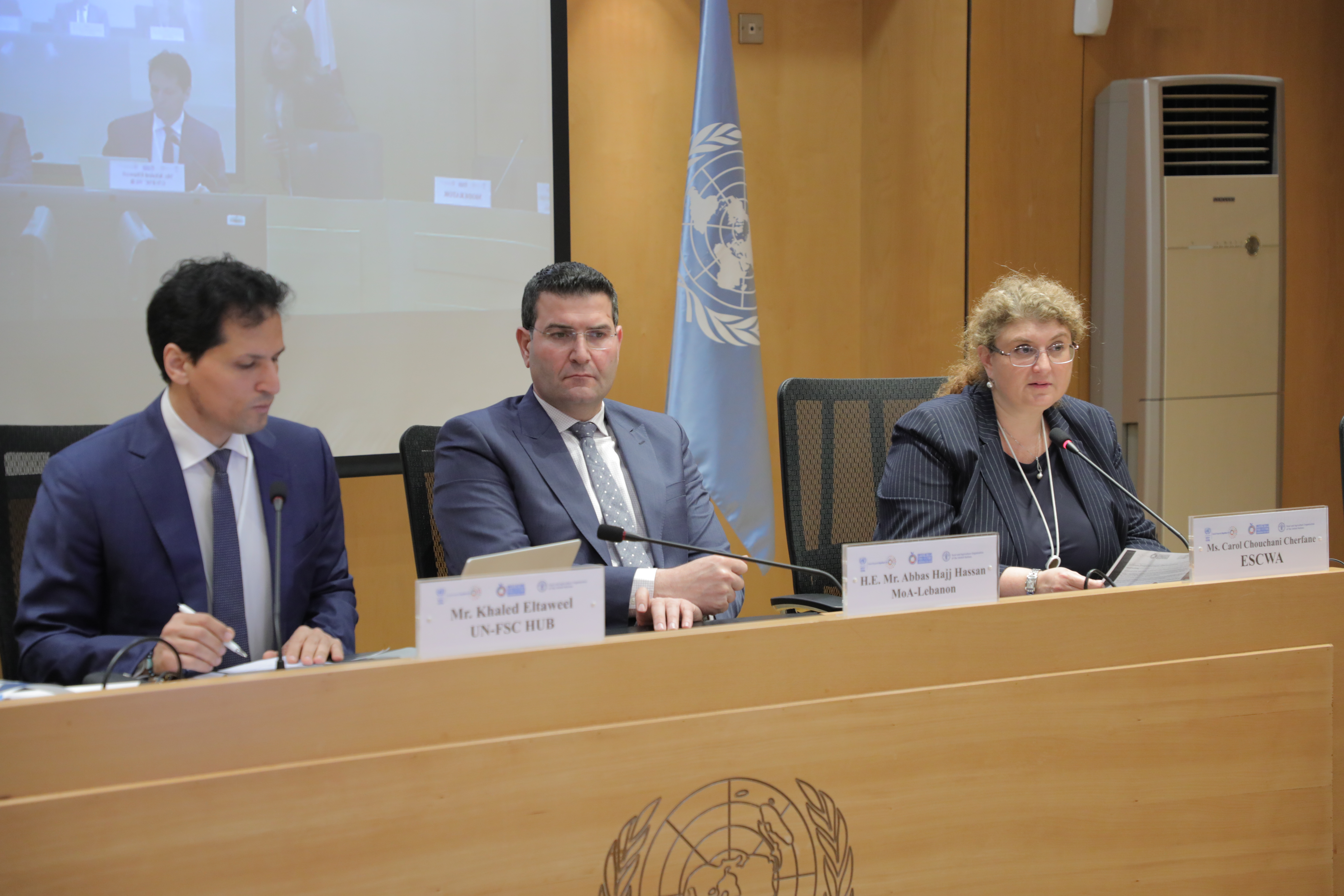 Panel at opening session