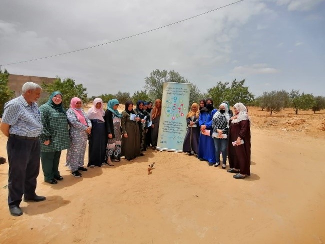 Group of participants in Tunisia workshop