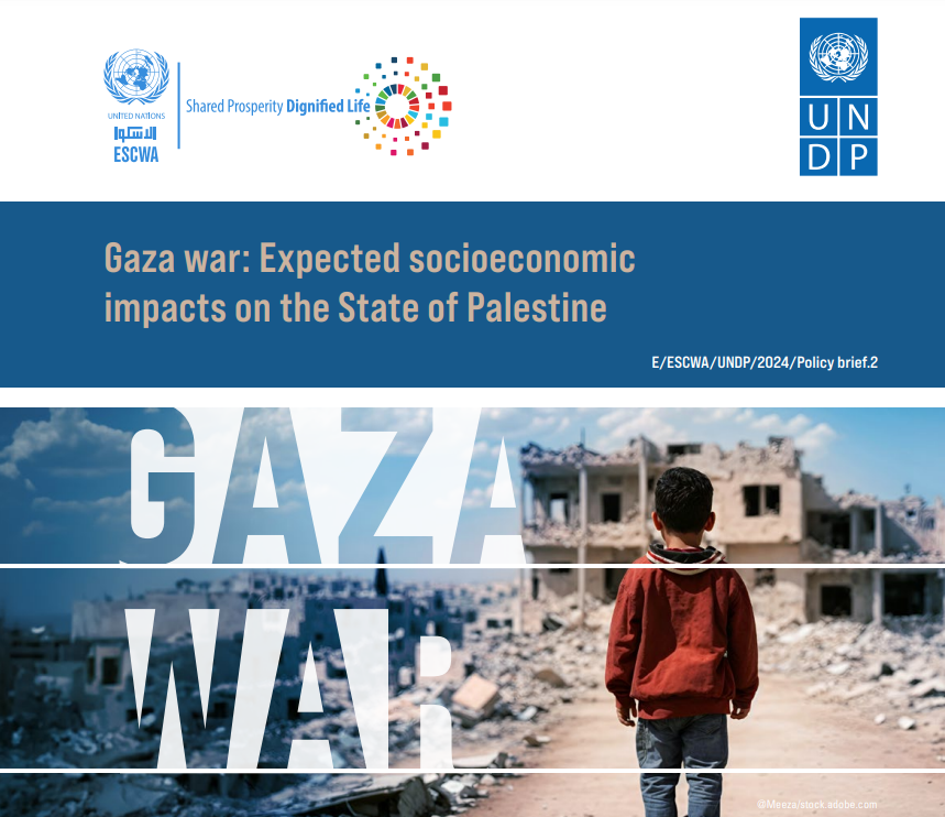 Gaza war: Expected socioeconomic impacts on the State of Palestine