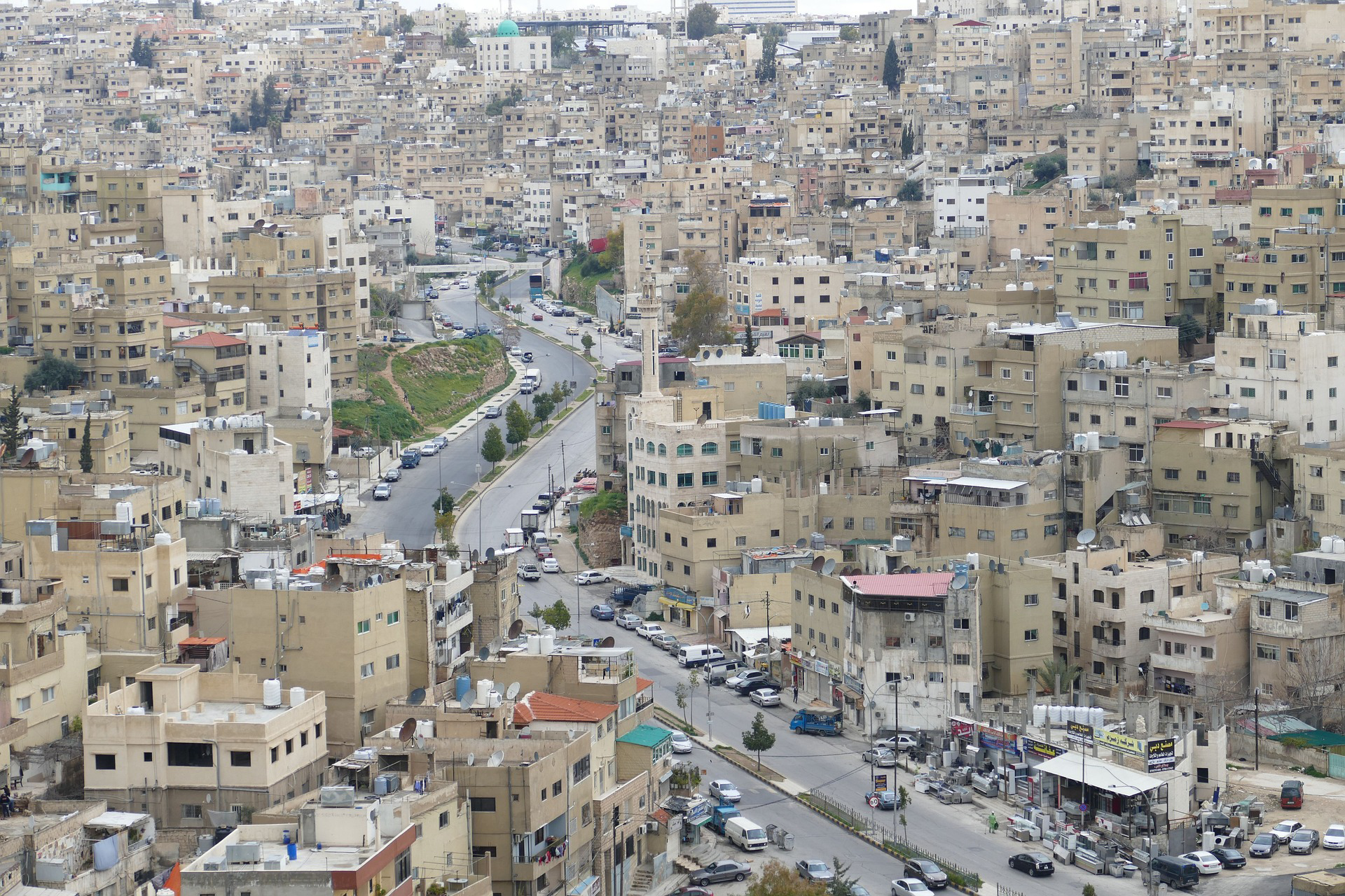 Jordan panoramic city 