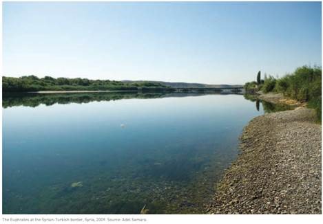 The Euphrates at the Syrian-Turkish Border, Syria