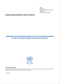 Assessing the economic implication of energy reform in the Arab countries : the case of Tunisia cover