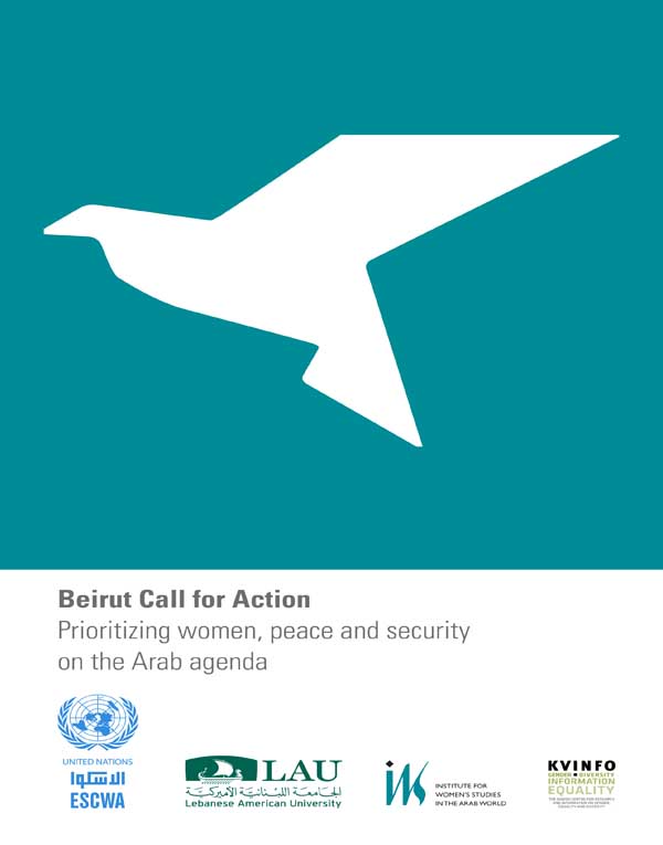 Beirut Call for Action: Prioritizing women, peace and security on the Arab agenda cover