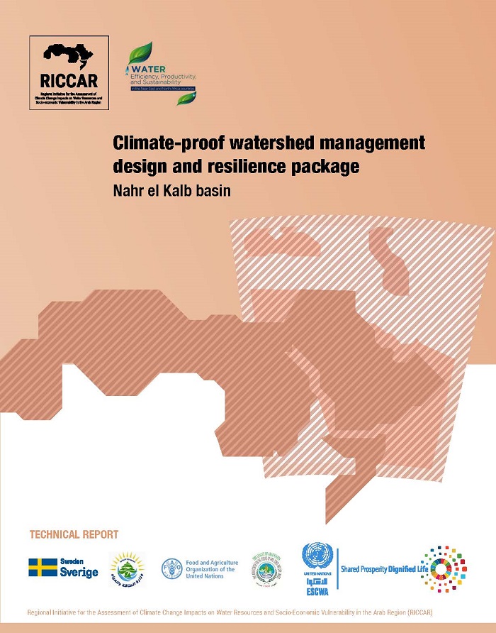 Climate-proof watershed management design and resilience package: Nahr El Kalb basin