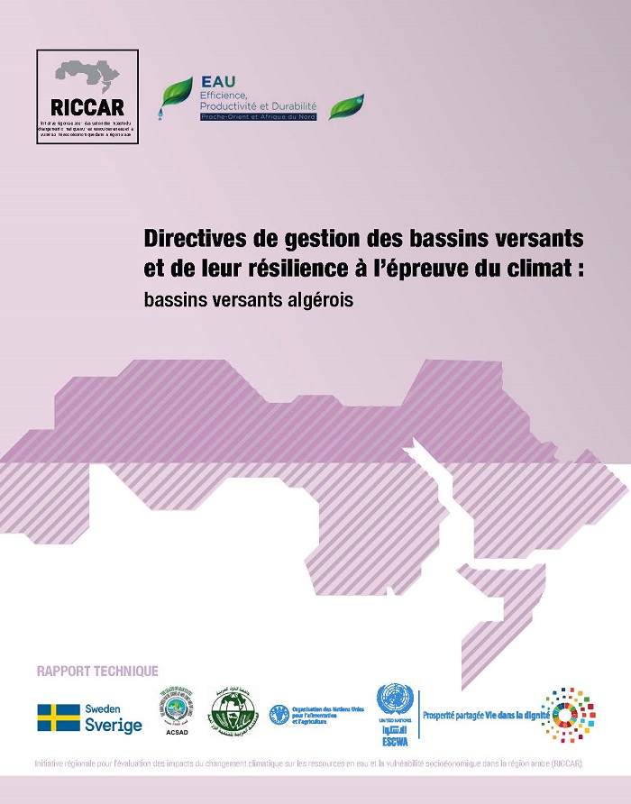 Directives de gestion des bassins versants et de leur résilience à lʼépreuve du climat : bassins versants algérois