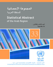 Statistical Abstract of the Arab Region,No.33 cover