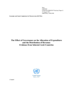 The Effect of Governance on the Allocation of Expenditure and the Distribution of Revenue: Evidence from Selected Arab Countries cover