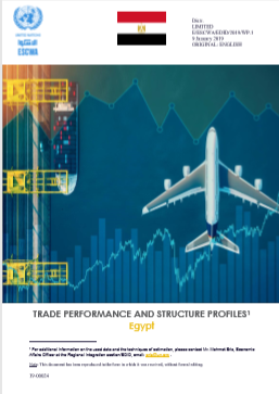 Trade performance and structure profiles: Egypt cover