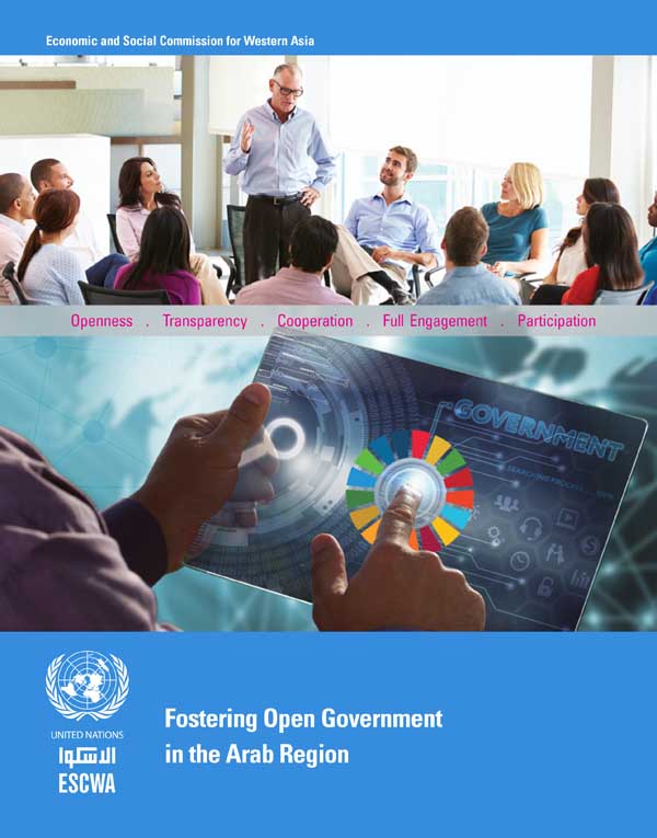 Fostering Open Government in the Arab region cover