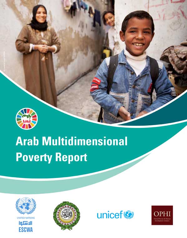 Arab Multidimensional Poverty Report cover