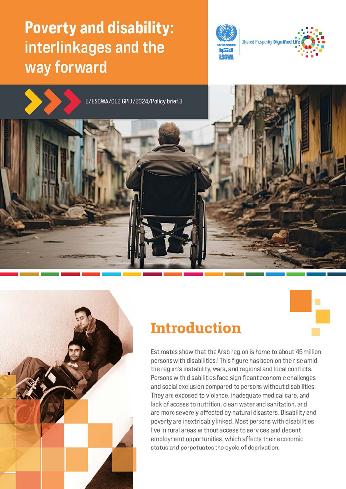 Poverty and disability: Interlinkages and the way forward