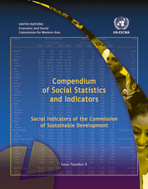 Compendium of Social Statistics and Indicators, Social Indicators of the Commission of Sustainable Development, No. 8 cover