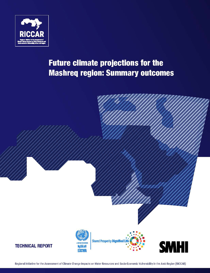 Future climate projections for the Mashreq region: summary outcomes