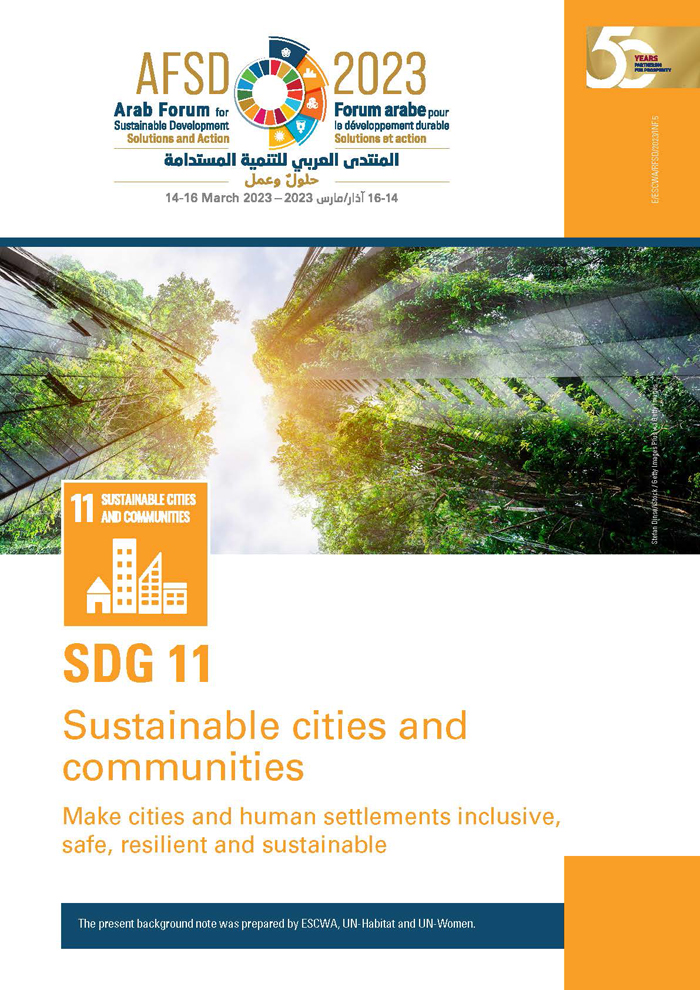 AFSD 2023 SDG 11 Background Note