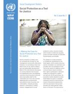 Social Protection as a Tool for Justice, Social Development Bulletin, Vol. 5, No. 2