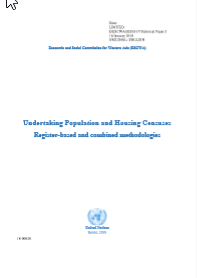 Undertaking Population and Housing Census Register-based and combined methodologies  cover