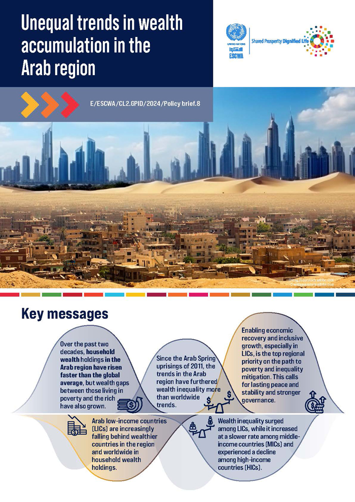 Unequal trends in wealth accumulation in the Arab region