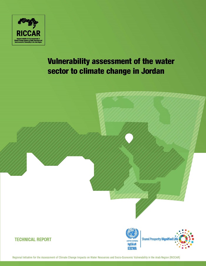 Vulnerability assessment of the water sector to climate change in Jordan