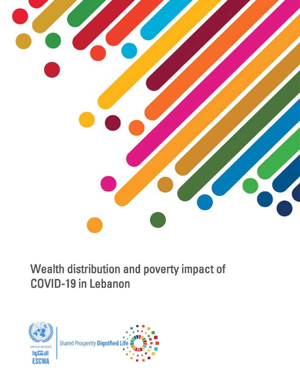 Wealth distribution and poverty impact of COVID-19 in Lebanon cover