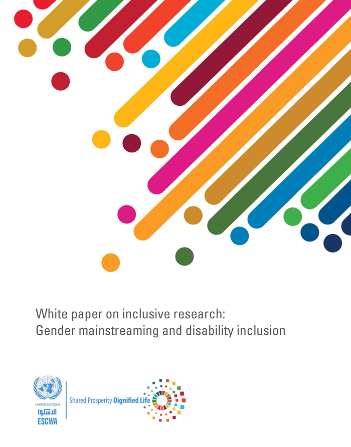 White paper on inclusive research:  Gender mainstreaming and disability inclusion