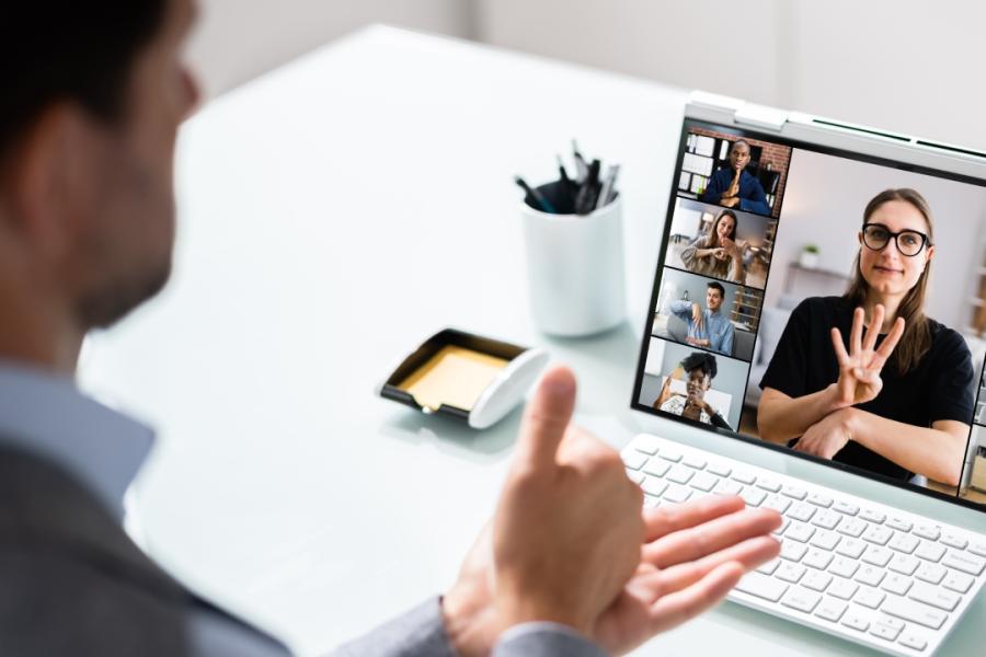 Woman using a laptop. Photo: iStock