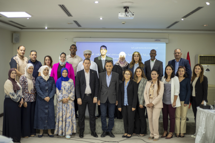 Group photo of participants in the regional workshop on ways to benefit from time-use statistics