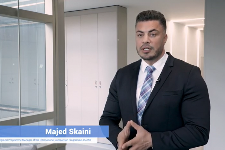 Majed Skaini in the video message