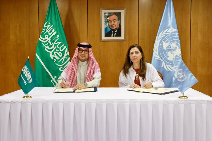 ESCWA ES and the Saudi ambassador in Beirut