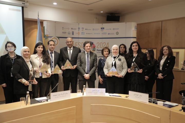 Winners of the ESCWA Digital Arabic Content Award for Sustainable Development2023-2024