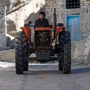 A tractor. Photo: ILO. 