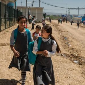 School children in Iraq. Photo: Newsha Tavakolian/UNOPS